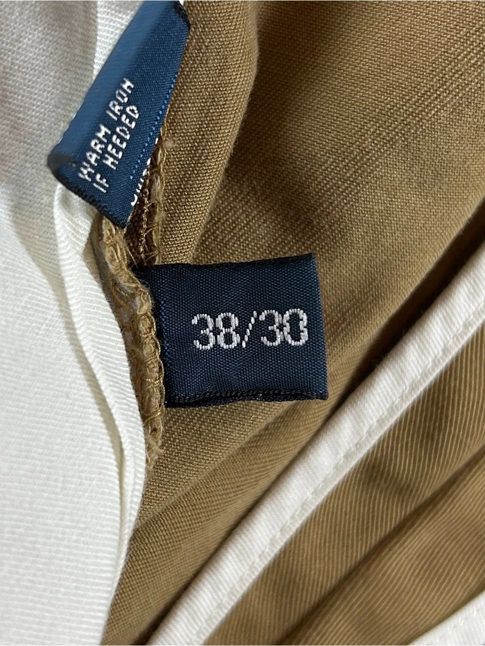 Polo Ralph Lauren Andrew Pant Mens 38 Tan Pleated Classic Chino Khaki Pants‎